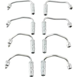 Fuel Injector Lines Set 8PCS Compatible for Chevrolet Silverado 2500 HD/3500, for GMC Sierra 2500 HD/3500, 6.6L LB7 Duramax Diesel 2001-2004,Replace 97188720 97188721 97188722 97188723