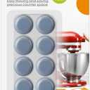 Aieve Appliance Rollers, 8 Pack Small Appliance Slider, Self Adhesive Caster Wheels, Mini Swivel Wheels for Kitchen Countertop Easy Moving