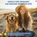 Danliss Dog Eye Wipes Gently Remove Tear Stain, Debris and Discharge. Pet Eyes Cleaner Wipes for Dogs & Cats, Remove Crust, Mucus. Soft Pet Tear Wipes, Hypoallergenic with Aloe & Chamomile 80 Pcs, Exp Date: JUN 09, 2028