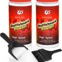 Shuffleboard Sand Wax High/Medium Speed Shuffleboard Powder Set, Shuffleboard Sand with Mini Brush Set