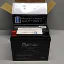 ML-U1-CCA -12 Volt, 200 CCA, Nut and Bolt (NB) Terminal, Rechargeable SLA AGM Battery