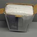 Maple&Stone Feather Down Comforter Queen Size All Season White Down Duvet Insert Ultra Soft 100% Cotton Cover Fluffy Queen Comforter 90 x 90 Inches