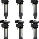Set of 6 Ignition Coil for Buick Enclave GMC Acadia Terrain Cadillac CTS SRX XTS Chevy Traverse Malibu Impala Equinox 3.6 3.0 3.2 V6 2010 2012 2013 2014 2015 2016 Coil Packs Replaces# UF569 12590990
