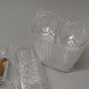 Tessco for you 160 Pcs Mini Appetizer Plates Dessert Cups Spoons Forks Set Dessert Containers Assorted Shape Plastic Parfait Cups Disposable Spoon Forks for Party Serving (Clear)