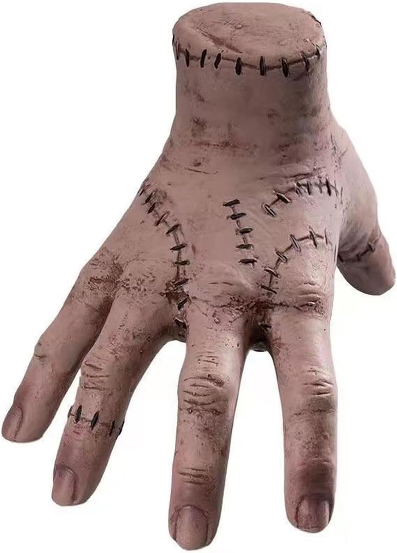 Halloween Scary Fake Hand Props, Halloween Fake Han-d Horror Realistic Creeper Hand Costume Prop, Accessories for Home Decor Halloween Decorations