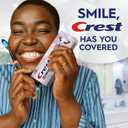 Crest 3D White Teeth Whitening Toothpaste for Adults, 4.6oz, 3 Pack, Stain Remover, Cavity Protection Fluoride Toothpaste, Strengthens Enamel, Faster Whitening, Brightens Teeth, Travel Size
