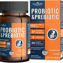 Probiotics for Men Women 100 Billion CFU Prebiotics Gut, USA (EXP 02/01/28)