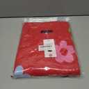 ZESICA Women's Summer Knit Bodycon Midi Dress 2026 Sleeveless Floral Crewneck Color Block Long Beach Party Dresses (Red, XL)