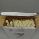 Treela 72 Pcs Flameless LED Taper Candles Battery Operated Candles Bulk 11 Inch Flickering Fake Candlesticks with Warm Light for Valentines Day Church Wedding Party Battery Not Included(Classic,Ivory)