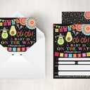 Your Main Event Prints Fiesta Baby Shower Invitation - Taco Baby Shower - Invite - Gender Reveal Fiesta Invitation - 20 Fill-in Invitations and Envelopes
