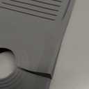 24 Inch Longer Faucet Mat for Kitchen Sink [5 Slope Fast Self-draining] Bathroom Kitchen Sink Splash Guard Silicone Sinks Faucet Mat Splash Guard for Kitchens Sinks Area Tidy Splashs Draining Mats (Gray)