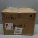 12pcs Dinnerware Set Service for 4, Handmade, Stoneware,Ceramic, Dish Set, Plates and Bowls set, Dinner Set, Reactive Glazed, Microwave and Dishwasher Safe (MATTE BLACK)