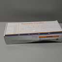 Da by Red Flameless Candles with String Lights, Battery Operated Candles with Remote Control and Timer,Flickering LED Pillar Candles for Home Dcor,Real Wax,5 Pack -Red