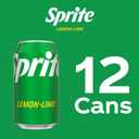 2 x Sprite Lemon Lime Soda Soft Drinks, 12 fl oz, 12 Pack (EXP 10/27/25)