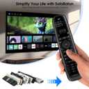 SofaBaton U2 Universal Remote (with Backlight), All-in-One Smart Universal Remote Control with Customized APP for TV/Soundbar/DVD/Blu-ray/Projector and More, Macro Buttons & Extended Infrared Range