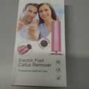 Electric Foot Callus Remover,Foot Scrubber & Callus Remover for Feet Foot Spa Pedicure Tool with 60 Grinding Discs Professional Electric Foot File Ideal (Light Pink)