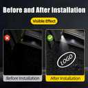 4pcs Car Door Lights Logo Projector, F-Sport Logo Compatible with LS/ES/is/LX/RX/GS/GX/RC/UX, No Fade HD LED Car Welcome Projector Lights, 3D Ghost Shadow Puddle Light(for F-Sport)