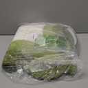 HAOCOO Luxury Soft Large Bathroom Rugs, 24x59 Inch Long Bathroom Rugs Non Slip Washable, Green Irregular Shaped Rug Absorbent Bathroom Mat for Bedroom Bathtub Sink Shower