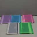 UNIMEIX 60 Pcs Magnetic Sheets for Die Storage with 5 Binder Covers, 2 in 1 Storage Stamp and Die Storage Bags Die Cut Storage Supplies(0.8 mm Thickness)