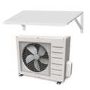 Air Conditioner Cover for Outside - 41In x 25In AC Unit Awning Composed of Robust Metal Frame for AC Condenser/Compressor All-Weather Protection, Mini Split Covers for Outside Add Dependable Shelter