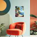 obterie Beach Paint by Numbers Kit for Adults Beginner Scenery Oil Painting Kit Adult Paint by Number Kits on Canvas DIY Painting for Beginners Art by Numbers for Gifts Home Wall Decor 16x20 Inch (YF040)