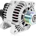 11491 Alternator 12V 110A Fits for H-yundai Sonata L4 2.4L 10-13, Tucson L4 2.0L 11-12, Tucson L4 2.4L 10-13, Forte L4 2.0L 10-13, Optima/Sportage L4 2.4L 11-13, Replace OE 11492 11491 37300-25600