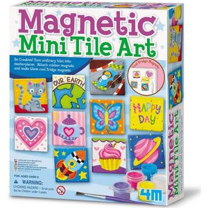4M Magnetic Mini Tile Art, Art & Crafts DIY Kit, For Boys & Girls Ages 8+