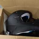 TRIANGLE Adult Dirt Bike Helmet Full Face Motocross Helmets DOT Certified, Matte Black, X-Large