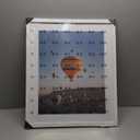 20x24 Picture Frame with 16x20 Mat, Display Photo 16x20 with Mat or 20 x 24 Without Mat, Wall Hanging Large 20 by 24 Poster Frame with Plexiglass, White