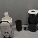 SUSTEAS Cold Press Juicer, 5.3" Feed Chute Slow Masticating Machines with 300W, Fit Whole Fruits & Vegetables, High Juice Yield, Easy to Clean, White