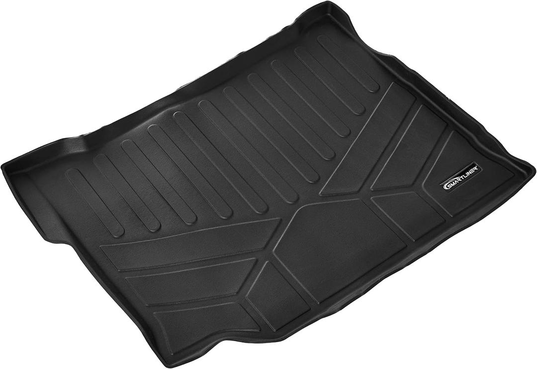 SMARTLINER All Weather Custom Fit Cargo Liner Compatible with 2021-2025 Jeep Wrangler 4xe