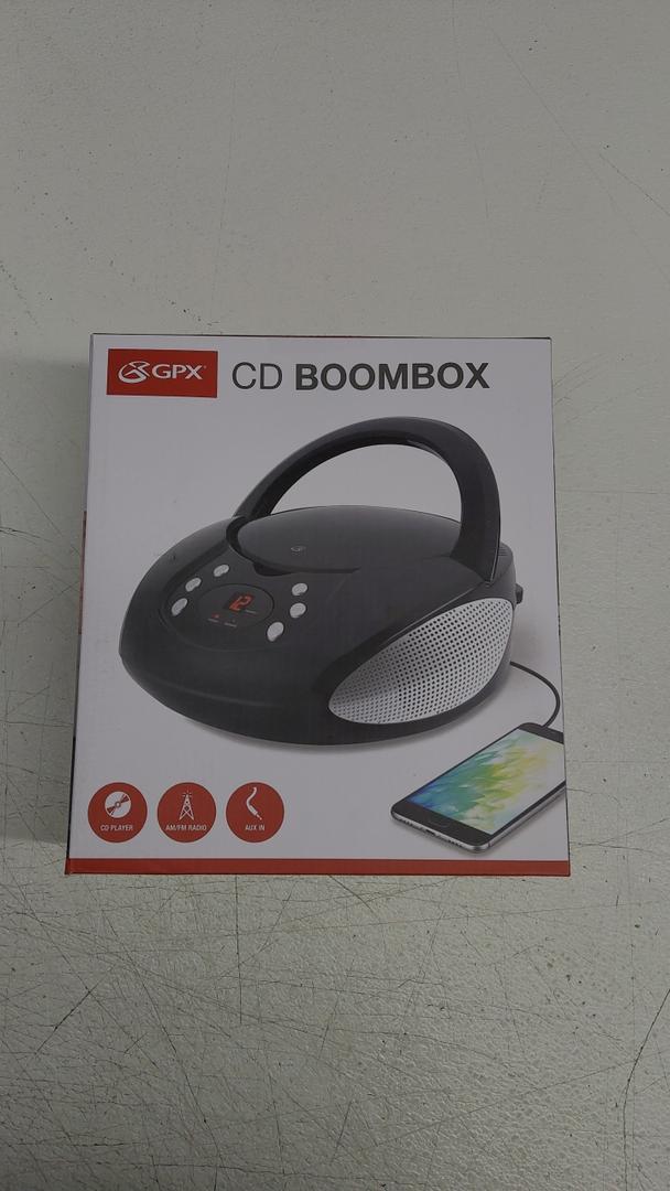 GPX CD Boombox with AM/FM Radio, BC112B