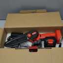 Cordless Mini Chainsaw, 20V Max Battery 6 Inch Small Chain Saw, One-Hand Handheld Electric Portable Chainsaw for Cutting Wood Trimming and Woodworking- Mini Chain Saw Cordless with 1 Batter