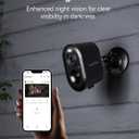LongPlus 2K Solar Security Cameras Wireless Outdoor, VicoHome Camera Wireless Camera for Home Security, Battery Powered WiFi Cameras with AI Motion Detection, 2-Way Talk,Cloud/SD Storage