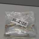 Franklin Brass (10-Pack)  Champagne Bronze Cabinet Handles, 5-1/16 Inch Hole Center, Pulls for Drawers, Kitchen Cabinet Door, Dressers | Lombard