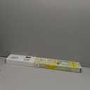 Cordless Light Filtering Mini Blind, 25 x 64 in, Pearl White