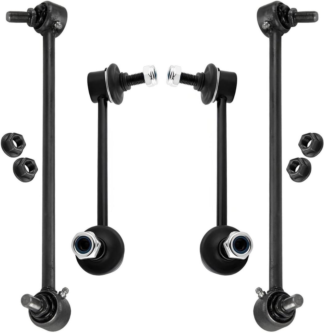 Detroit Axle - 4pc Sway Bars for 2013-2017 Honda Accord 2015-2019 TLX Stabilizer Sway Bar End Links 2016 Front & Rear Replacement