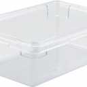 Winco Polyware Food Storage Box, 12 x 18 x 6 inch - 1 each.