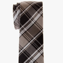 Retreez Retro Styles Classic Plaid Woven Microfiber Skinny Tie