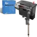 AQQA Aquarium Filter 10-30 Gallon Fish Tank Filters with Bio-Wheel Power, Hang on Back Aquarium Filter, Adjustable Flow Hob Filter, Quiet Efficient and Silent Operation (8W 110 GPH)