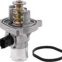 NewYall Engine Coolant Thermostat Housing Assembly w/Gasket for Chevrolet Aveo 2009-2014 Chevrolet Cruze 2010-2015 Chevrolet Sonic 2012-2015 Pontiac G3 2009-2010