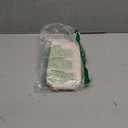 2pcc set PU Leather Cosmetic Bag for Women Minimalism Makeup Bag for Daily Use Portable Storage Purse Small Neat Cosmetic Pouch Water-resistant Toiletry Bag for Travel (Ivory White)