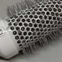 Medium Round Brushing Brush - Ceramic Hair Brush for a Smooth Salon Style Look - Professional Brushing Brush Ideal for All Hair Types - 43 mm