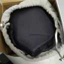 Travel Pillows for Airplanes, Airplane Pillow for Long Flight, Airplane Head Strap with Eye Mask for Sleep, Travel Neck Pillow for Car Road Trip, 360 Support Headrest, Stop Bobblehead, Black