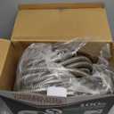 Garden Hose Metal 100FT, Stainless Steel Heavy Duty Water Hose With 10 Function Nozzle, No-Kink, Tough & Flexible, Sturdy and Lightweight, Rust Proof for Yard, Outdoor, RV