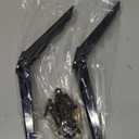 TV Stand Legs Replacement for Missing Feet, Tabletop Support for TVs with Bottom Holes, No Tools & No Drilling, Non-Slip Base for Rentals & Dorms