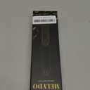 Mini Flat Iron, Ceramic Tourmaline Small Hair Straightener for Short Hair/Bangs, Dual Voltage Travel Hair Straightener, Portable Mini Straightener with Storage Pouch(Black)