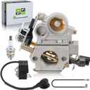 Carburetor for Stihl MS362 MS362C Chainsaw with Ignition Coil 1140 400 1302 11404001302 1110 400 7005