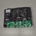 St Patricks Day Sweatshirt Women Shamrock Sweater Notre Dame Shirts Clover Top Irish Gift Long Sleeve Pullover (Black, L)