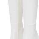 Elisabet Tang 4 inch Women's Knee High Long Boots, Stiletto Tall Pointed Toe Heeled Boot Leather Suede Comfortable Sexy (9.5)